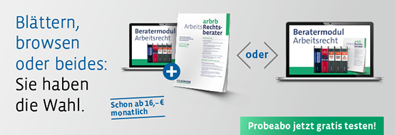 Arbeitsrecht 2018: Blättern, browsen oder beides: Sie haben die Wahl.