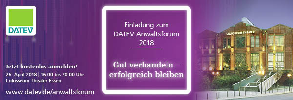 DATEV Anwaltsforum 2018